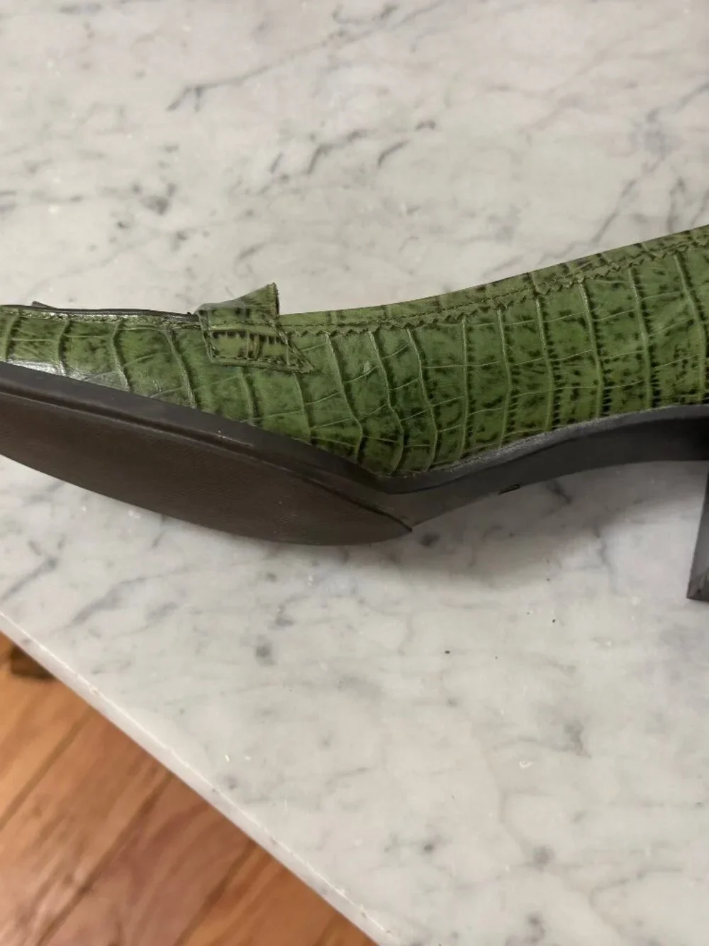 Nine & Company Box Heel Shoe